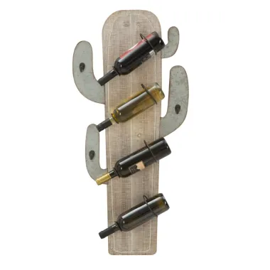 P/BOTTIGLIE NA ŚCIANĘ KAKTUS 46X12X96 cm